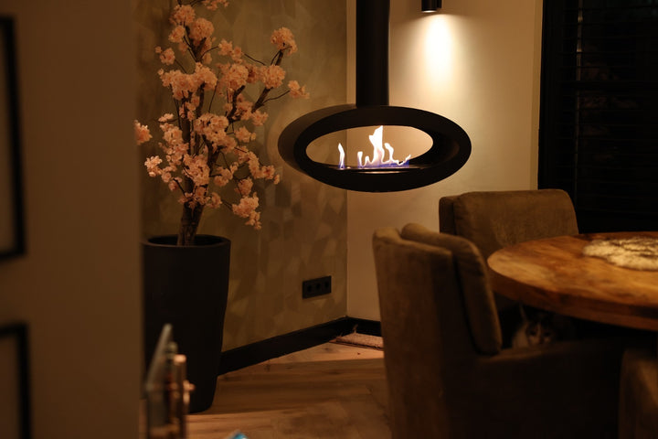 Bioethanol Hängekamin Decke - Tube 2Side