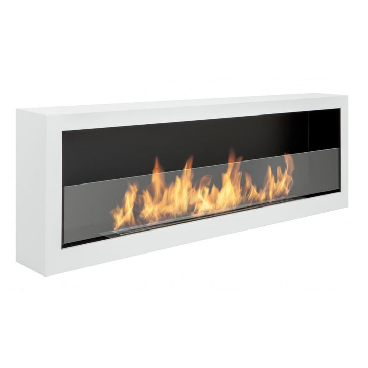 Bioethanol Wandkamin - Deluxe XL Weiss