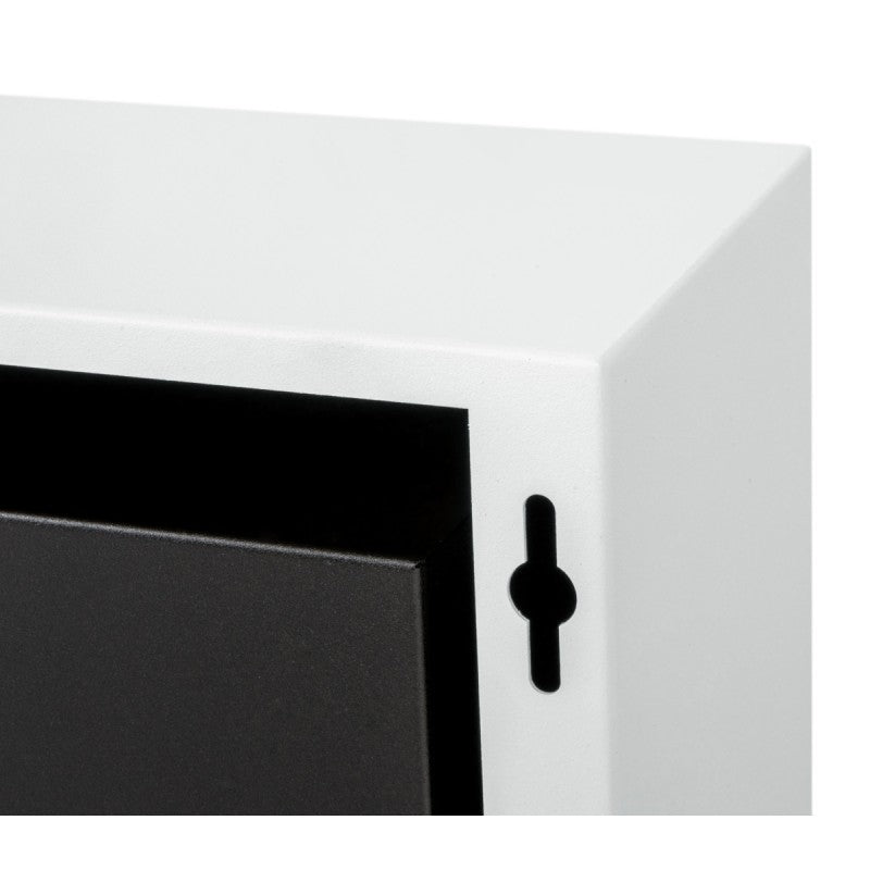 Bioethanol Wandkamin - Deluxe XL Weiss