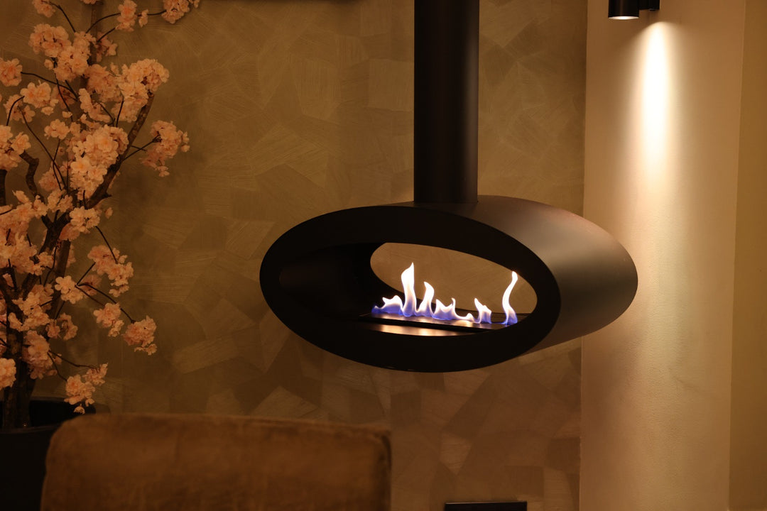 Bioethanol Hängekamin Decke - Tube 2Side