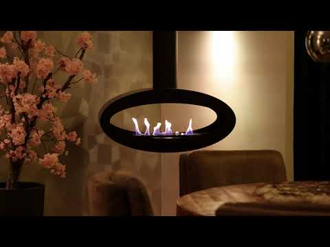 Bioethanol Hängekamin Decke - Tube 2Side